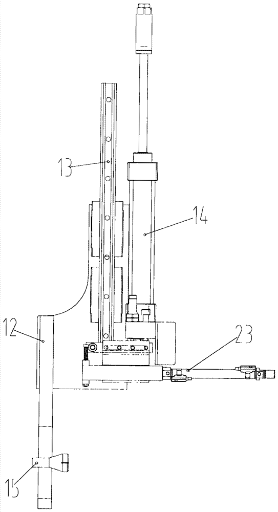 Auxiliary loading and unloading system of direct push CNC lathe