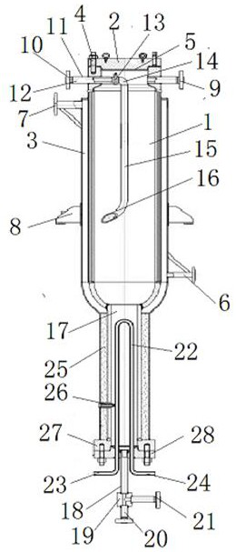 High-pressure fluid extraction separator