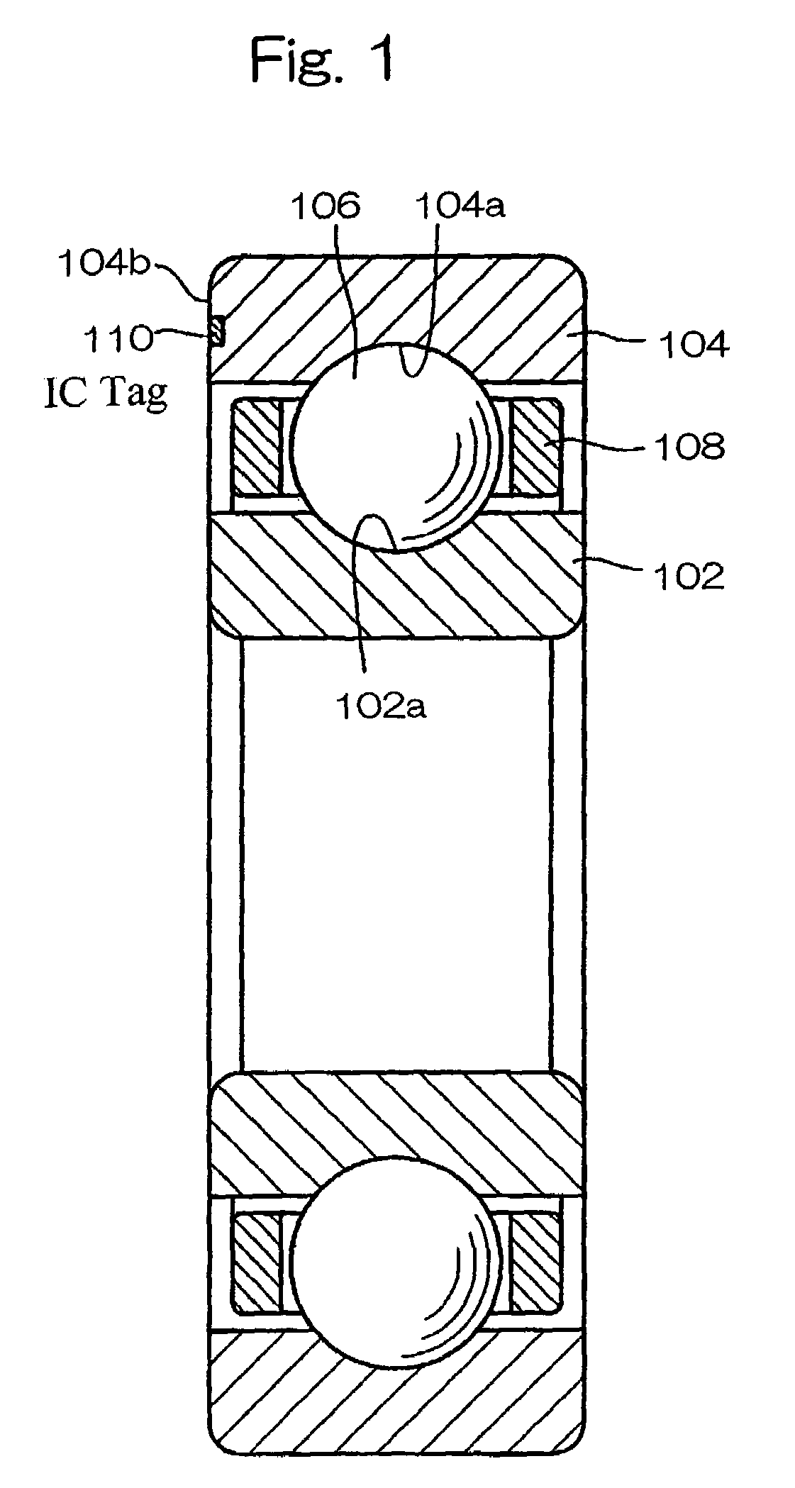 Machine components having IC tags, quality control method and abnormality detecting system