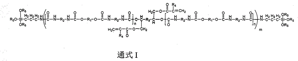 Ultraviolet ray and moisture dual-cured modified polyurethane and preparation method thereof