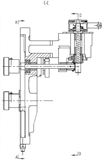 High-speed and low-speed limiting method of hydraulic speed controller