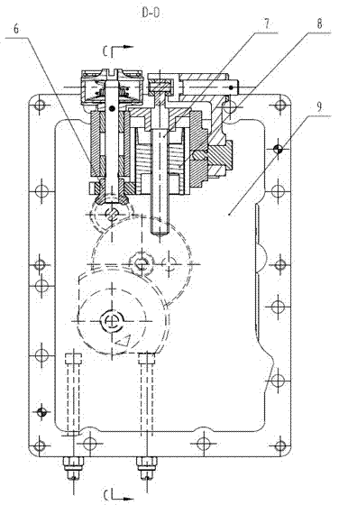 High-speed and low-speed limiting method of hydraulic speed controller