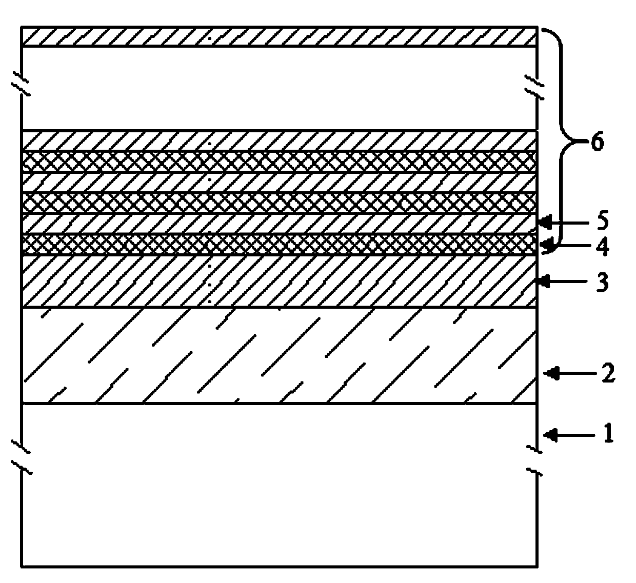 Carbon/carbon composite material laminated coating and preparation method thereof