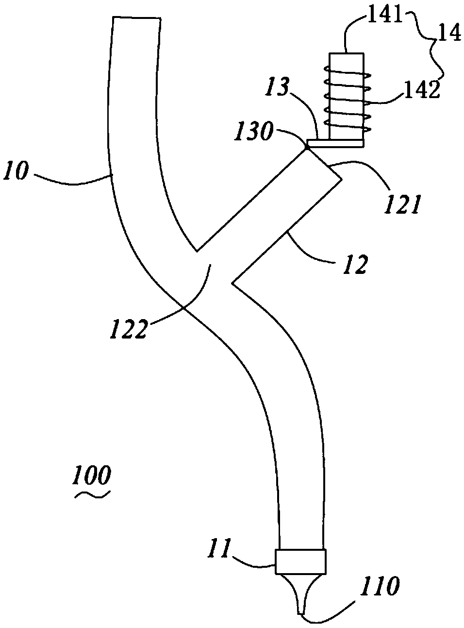 Internal-external gas pressure balancing assembly for refrigerator and refrigerator with assembly