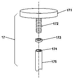 Deburring device used for automobile storage battery transition supports
