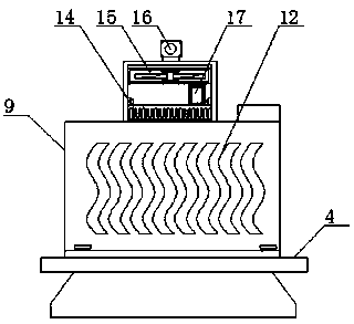 A motor cooling device