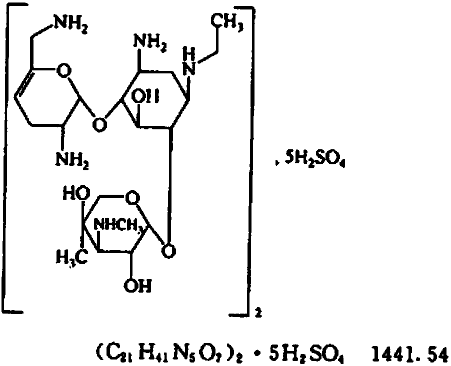Netilmicin sulfate injection and its quality control method