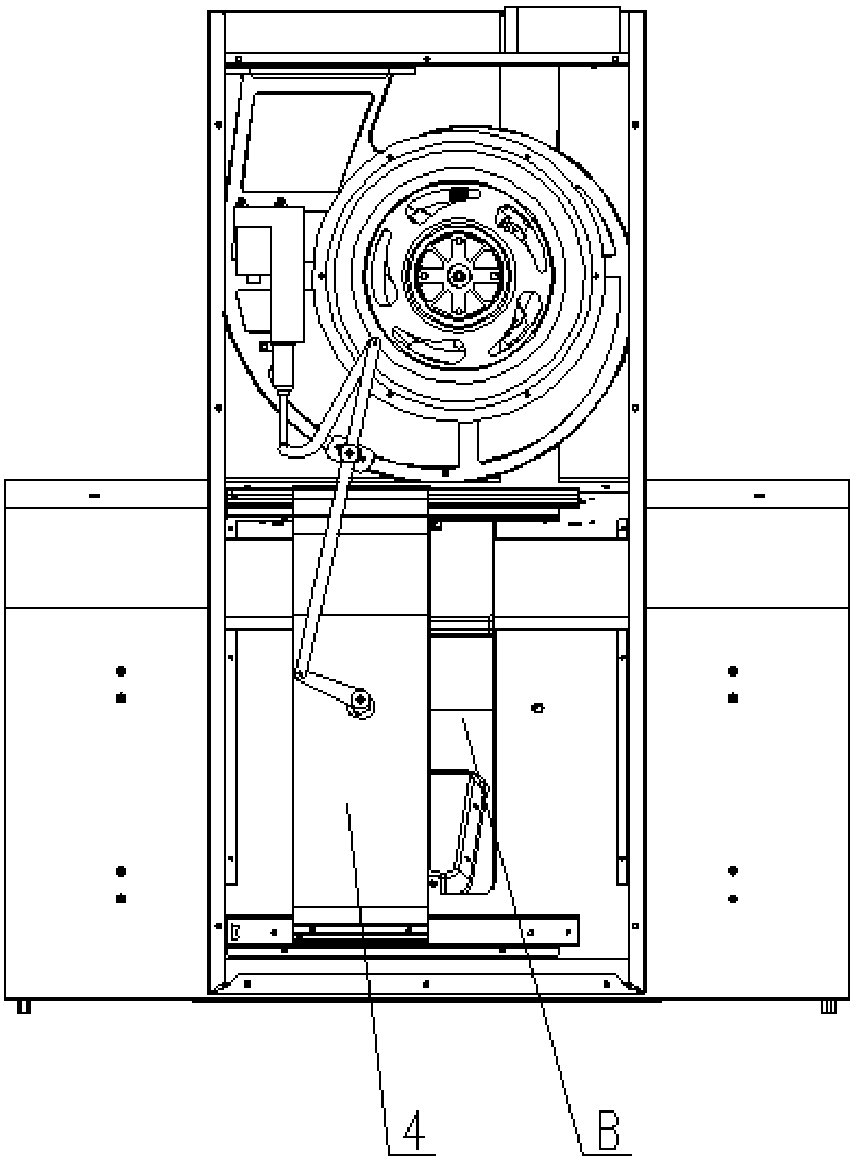 Smoke exhaust ventilator air valve mechanism, control method and device for smoke exhaust ventilator-gas stove linkage system and smoke exhaust ventilator-gas stove linkage system