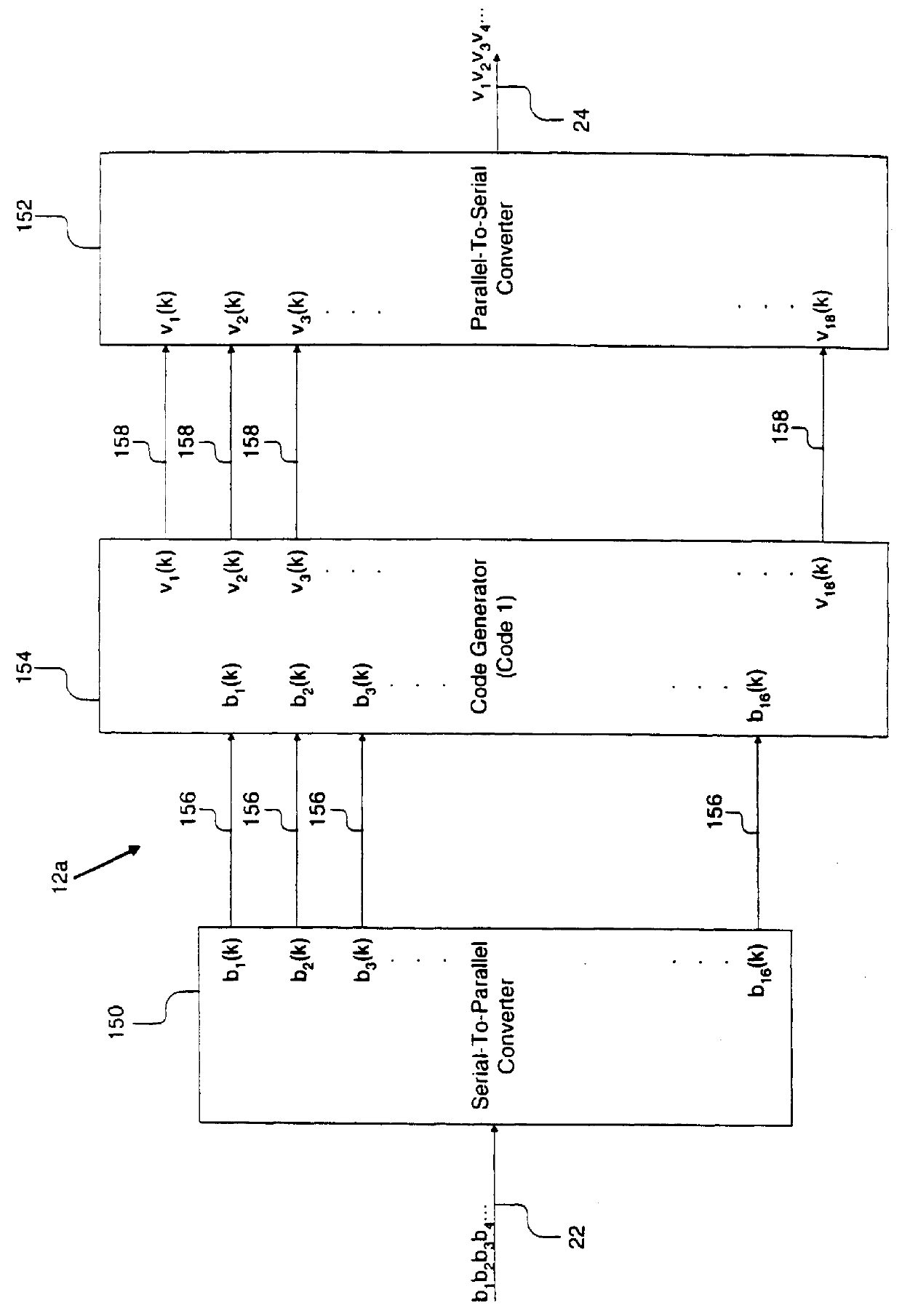 System and method for generating many ones codes with hamming distance after precoding