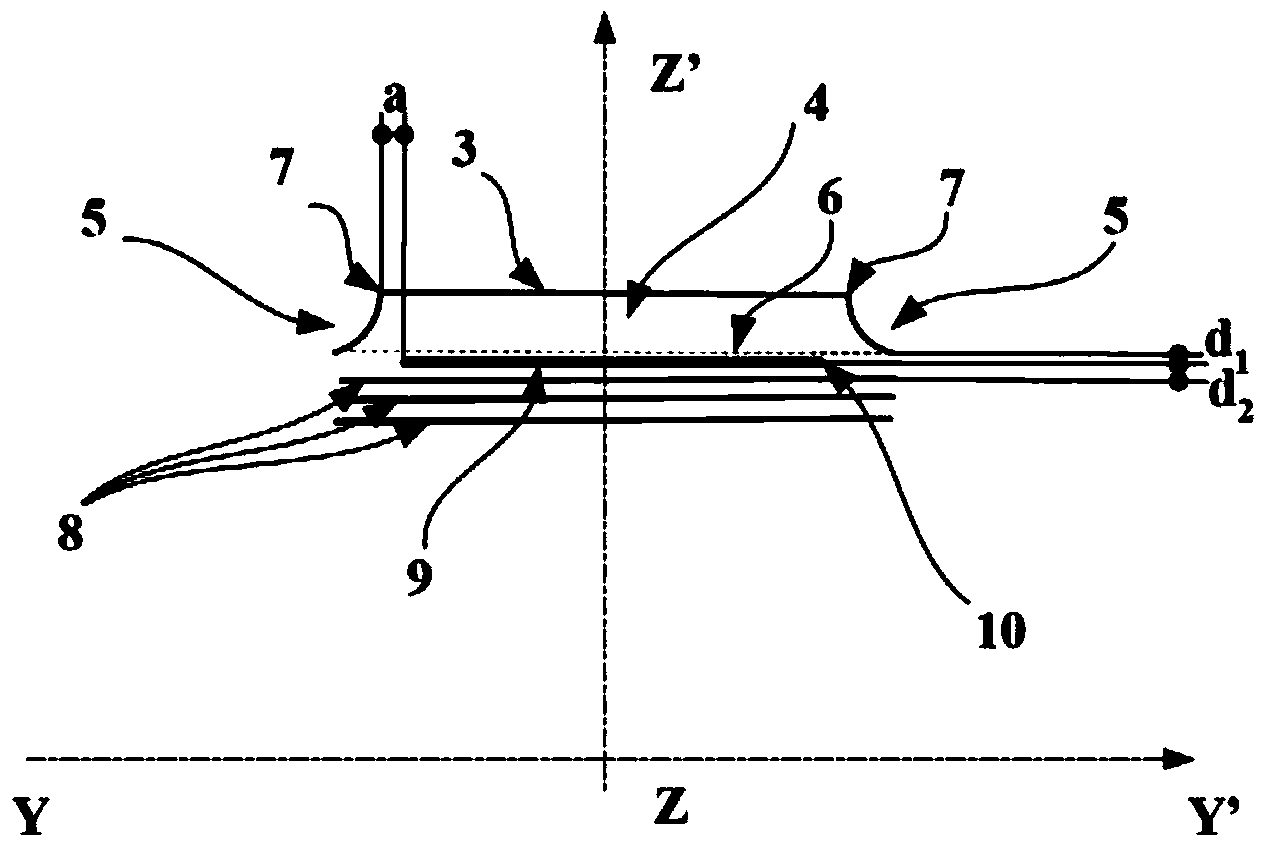 Crown for an aircraft tire