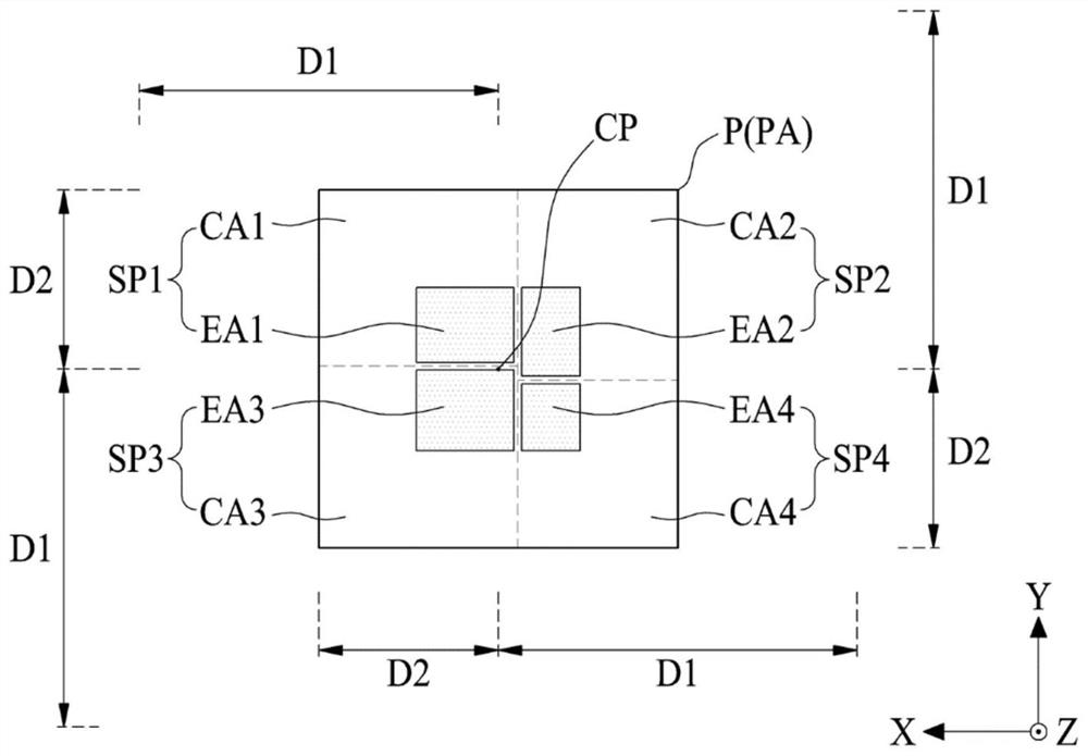 Light-emitting display device and multi-screen display device including same