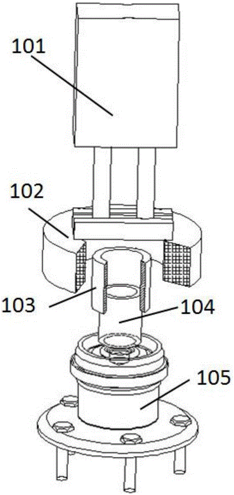 Telescopic guide sleeve demagnetizing device and method of wheel hub bearing
