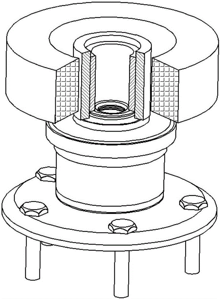 Telescopic guide sleeve demagnetizing device and method of wheel hub bearing