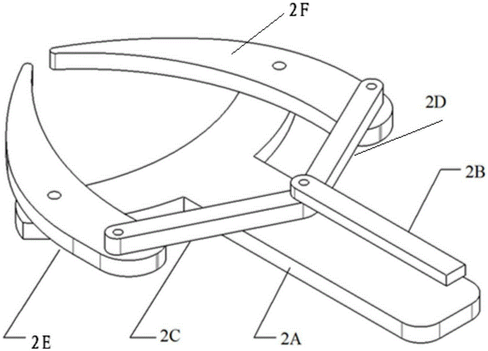 Bionic undercarriage system for flapping wing air vehicle and takeoff and landing control method