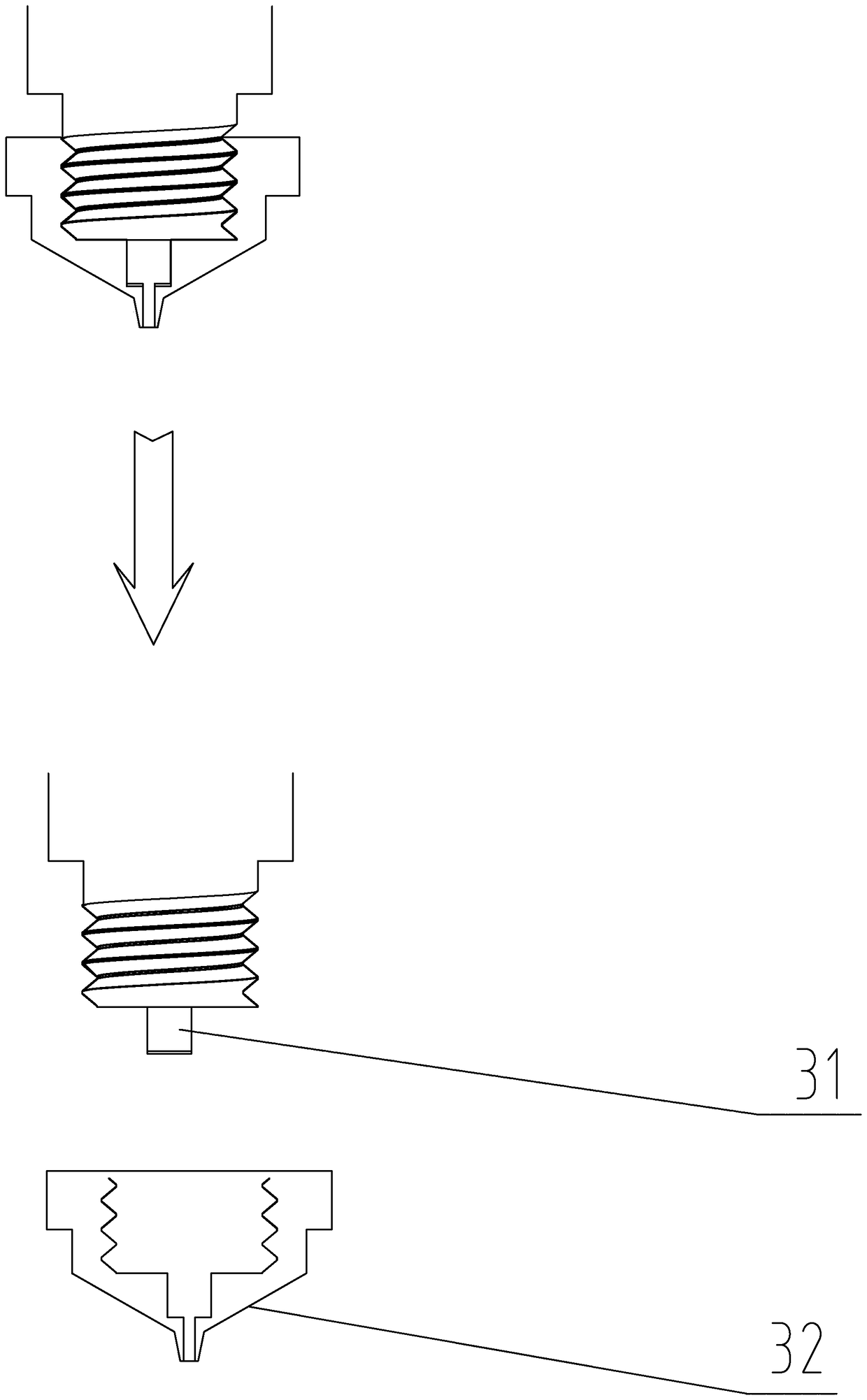 A multifunctional 3D printing head