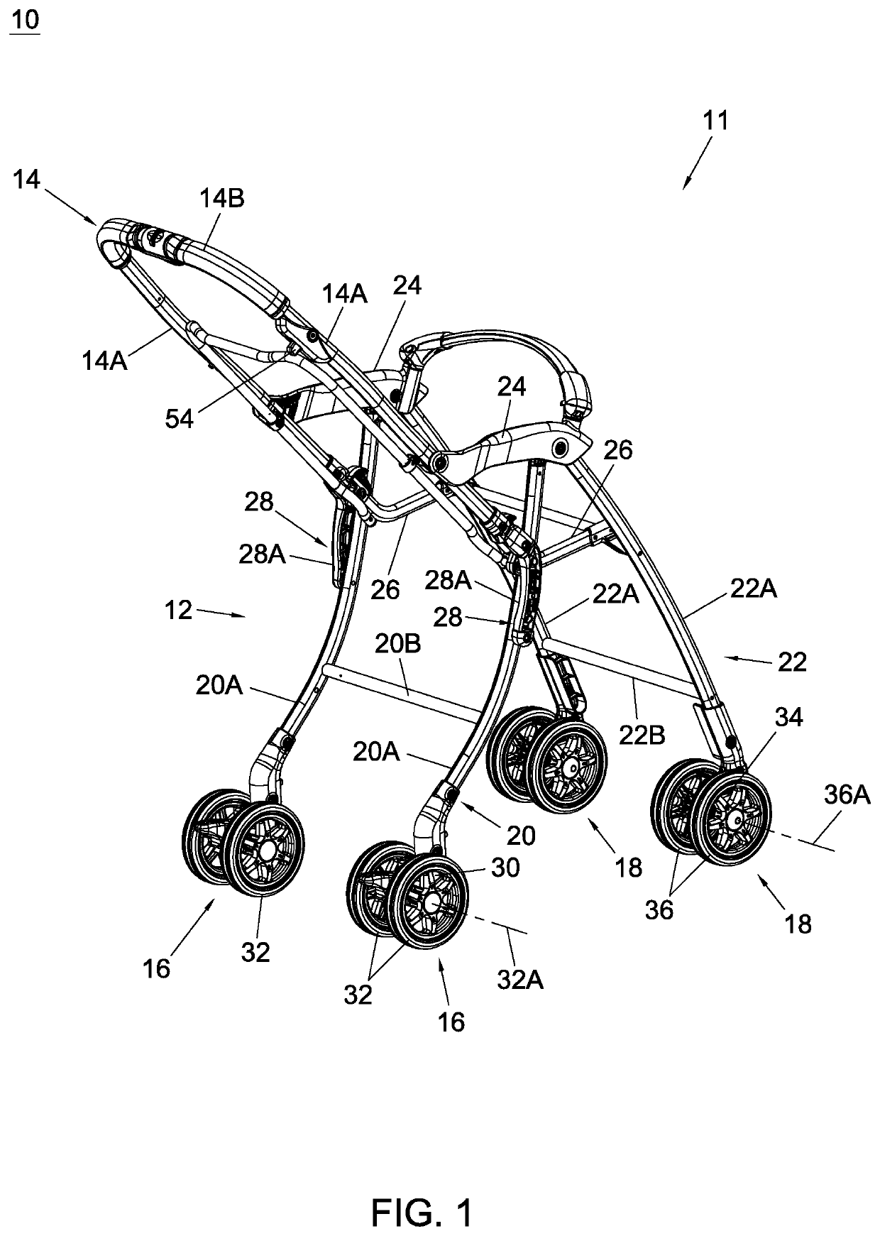 Wheeled carrying apparatus