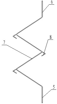 Defoaming device of plate type falling film evaporator