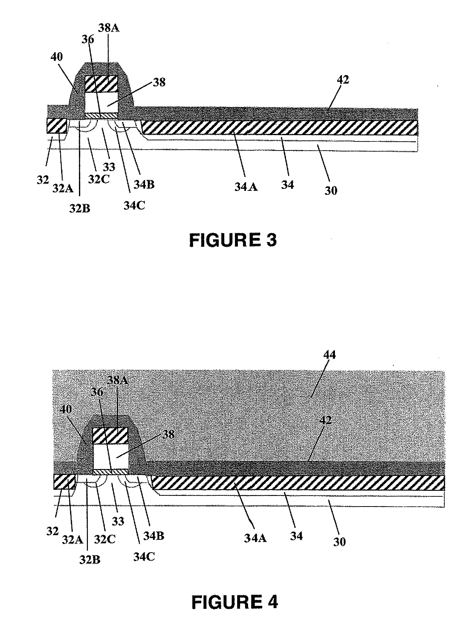 Field effect transistors (FETS) with inverted source/drain metallic contacts, and method of fabricating same