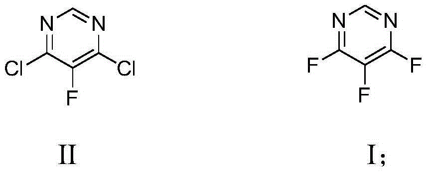 Preparation method of 4,5,6-trifluoro-pyrimidine compound