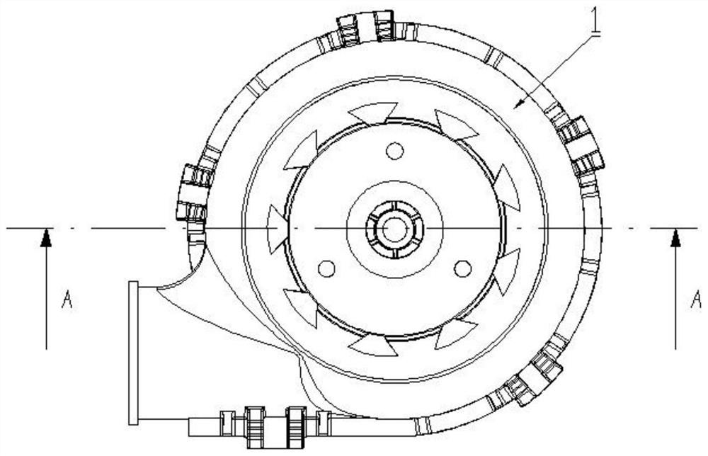 Fan with noise reduction function for breathing machine