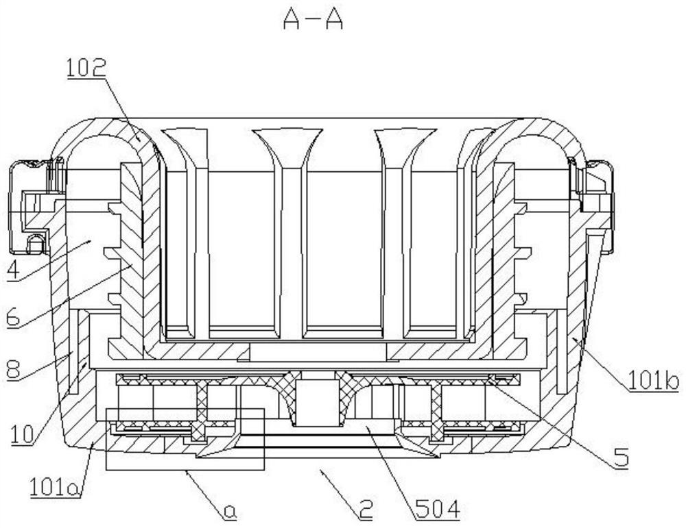 Fan with noise reduction function for breathing machine