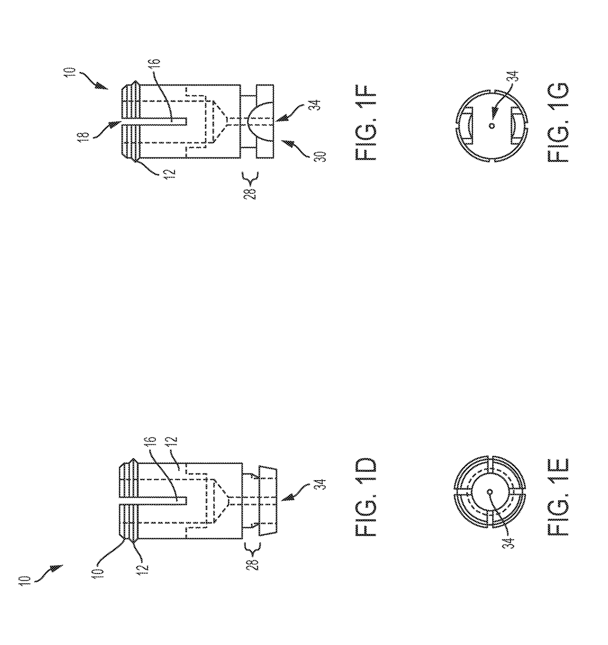 Snap-in bushings and process for high-pressure and/or high temperature magic angle spinning nuclear magnetic resonance spectroscopy