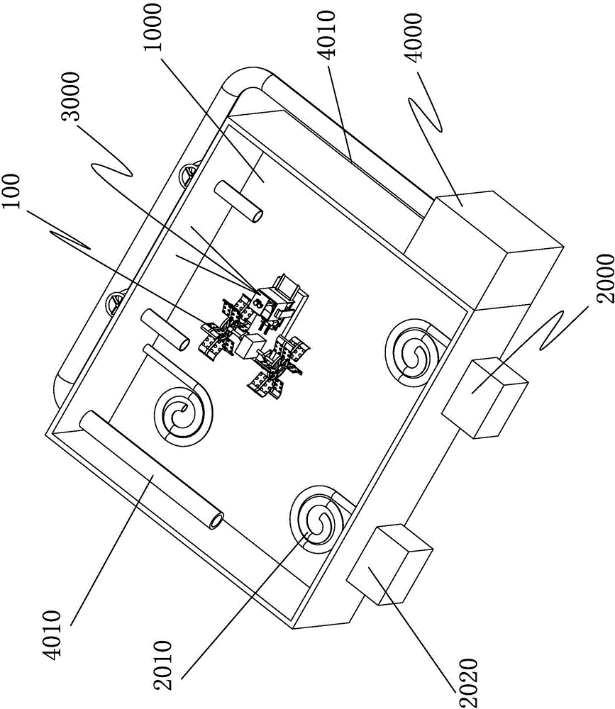 Ecological environmental protection cycling breeding system