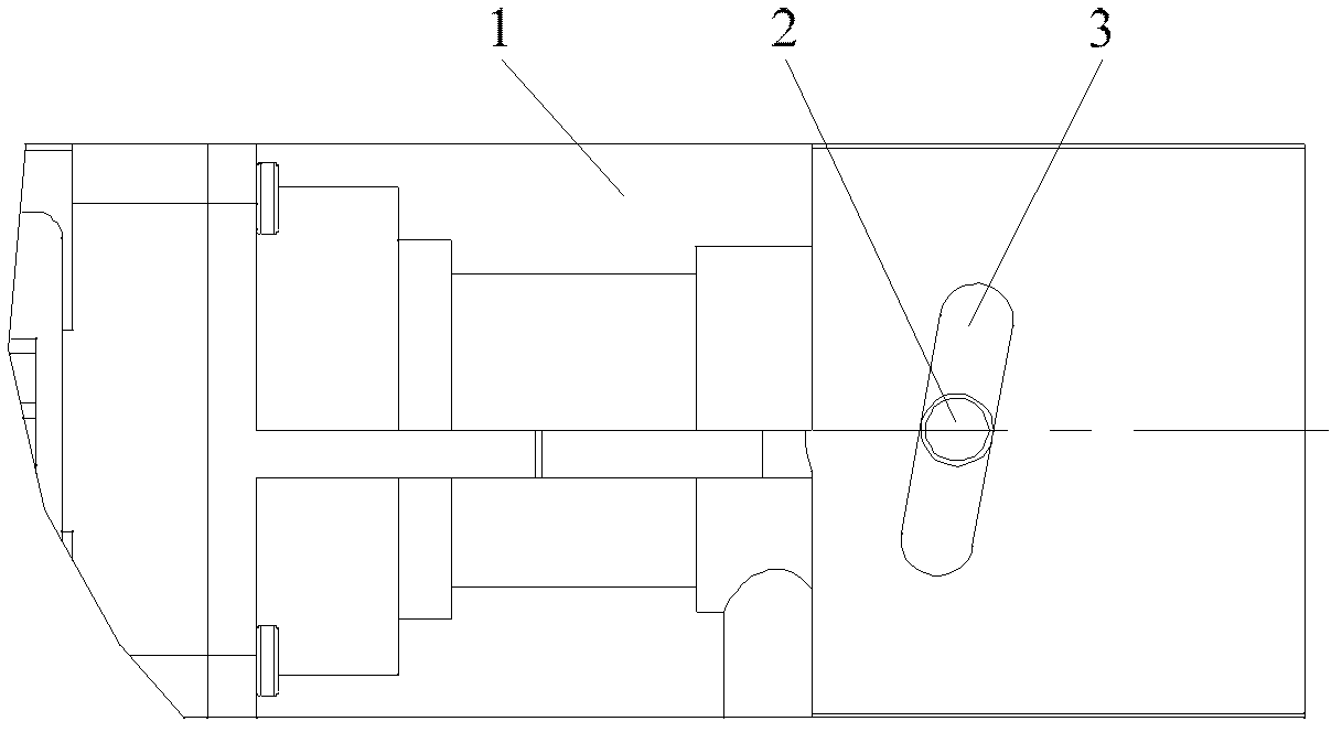 Focusing device for projection equipment