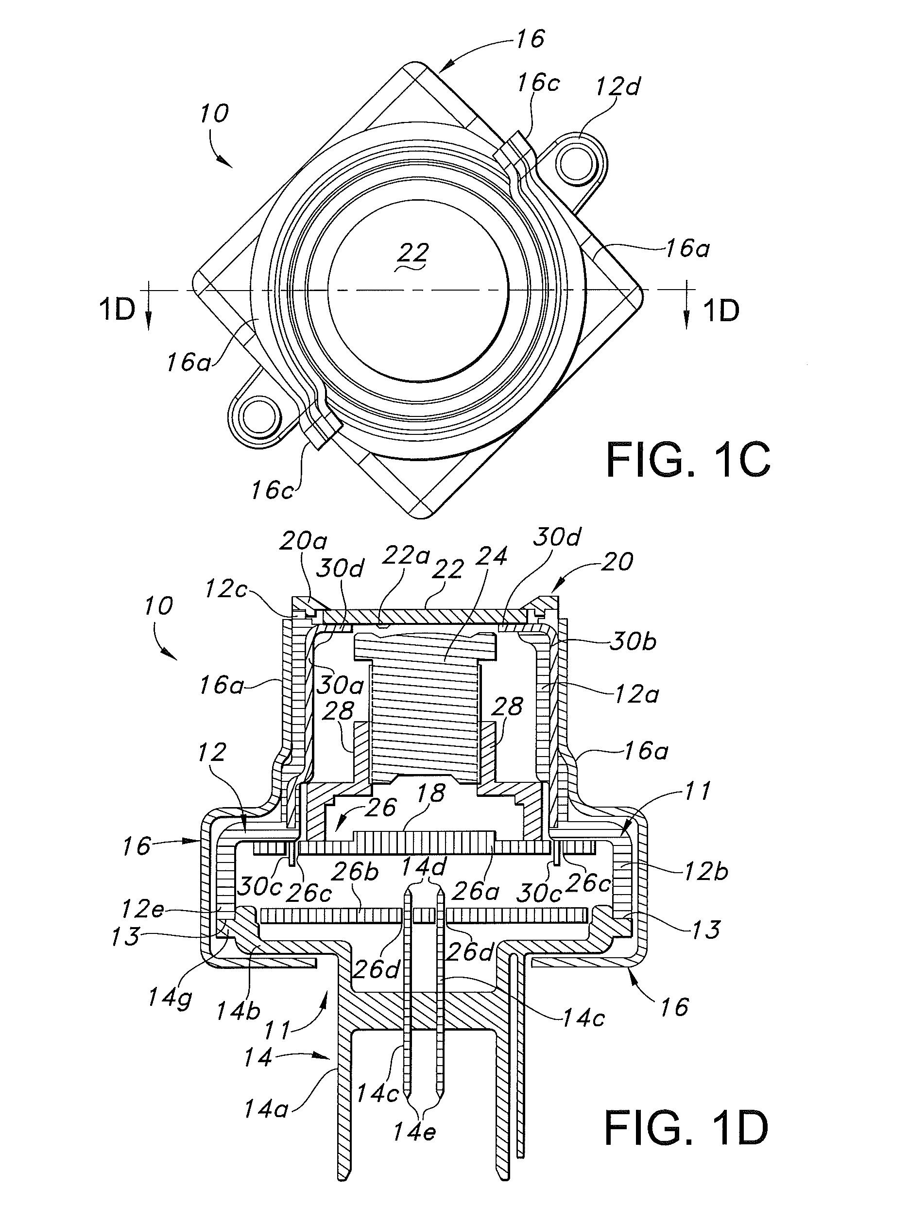 Integrated Automotive System, Pop Up Nozzle Assembly and Remote Control Method for Cleaning a Wide Angle Image Sensors Exterior Surface