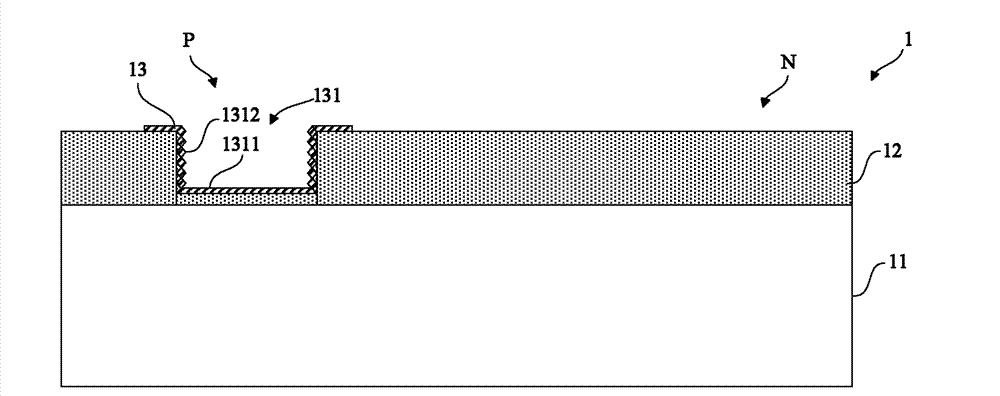 LED chip with DBR (distributed Bragg reflector) type current blocking layer and production method of LED chip