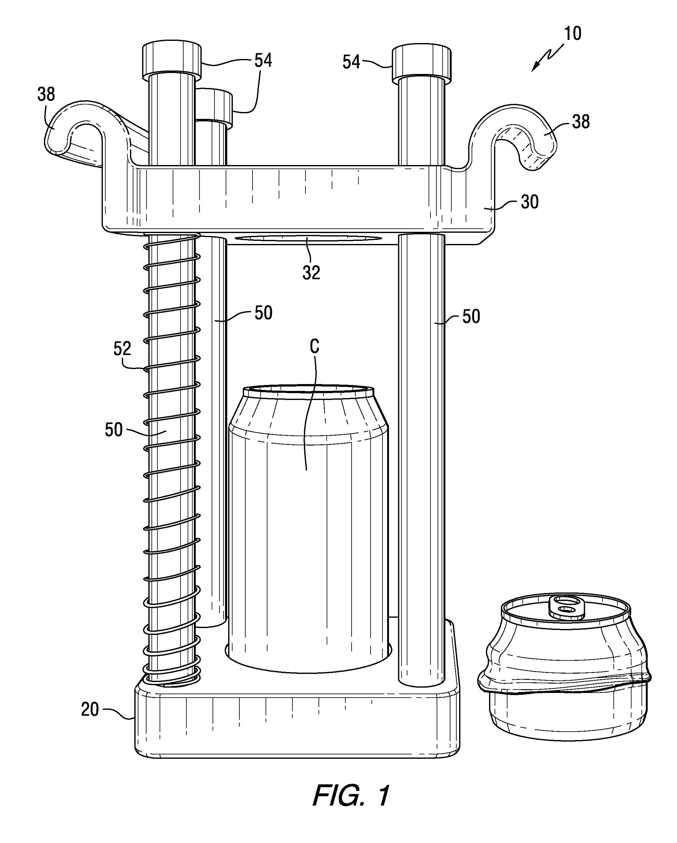 Container crusher