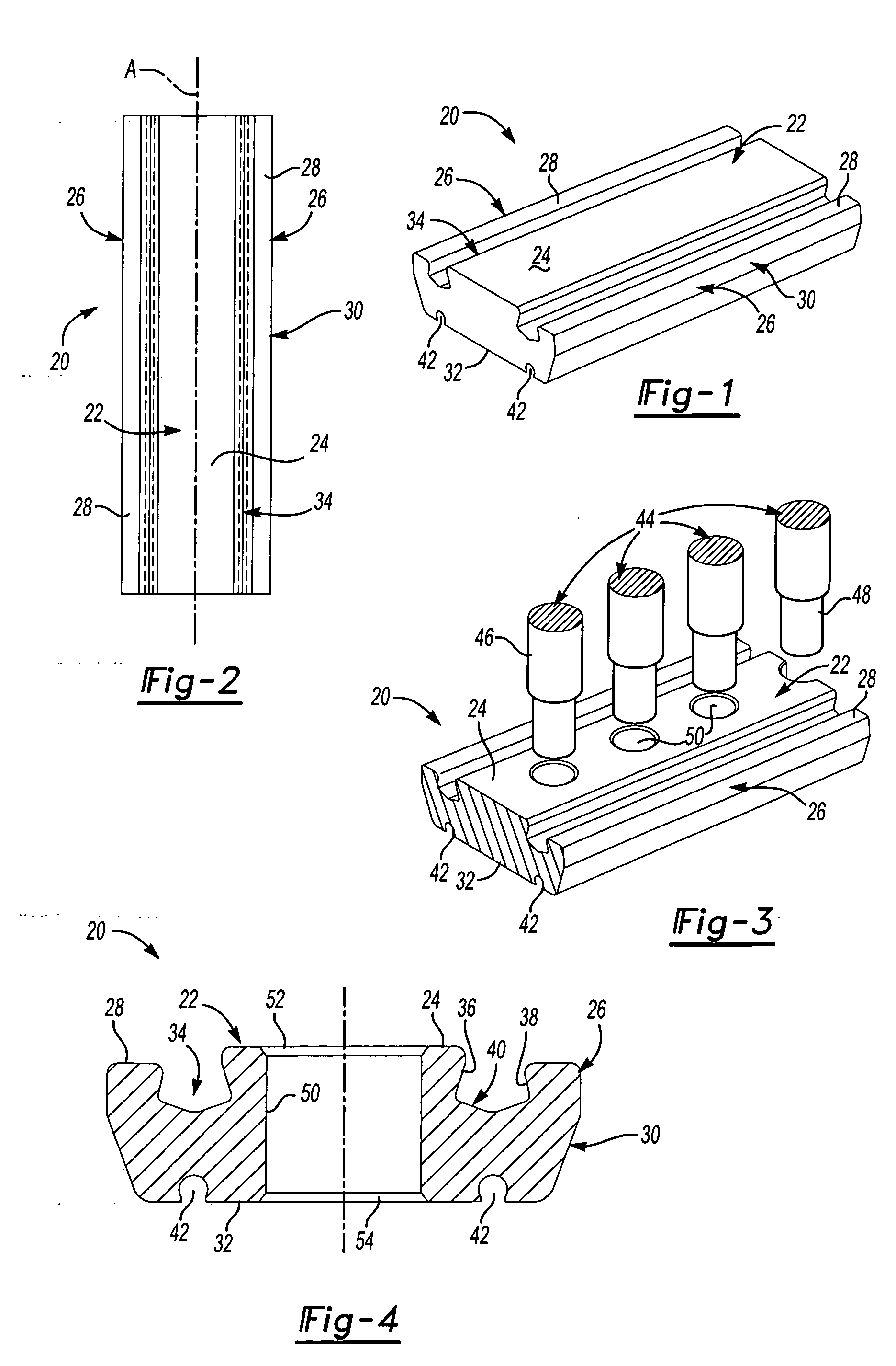 Self-attaching female fasteners, method of forming same and strip of interconnected fasteners