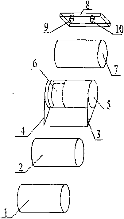 Short-flow high-efficiency spinning machine used for producing multicomponent yarn