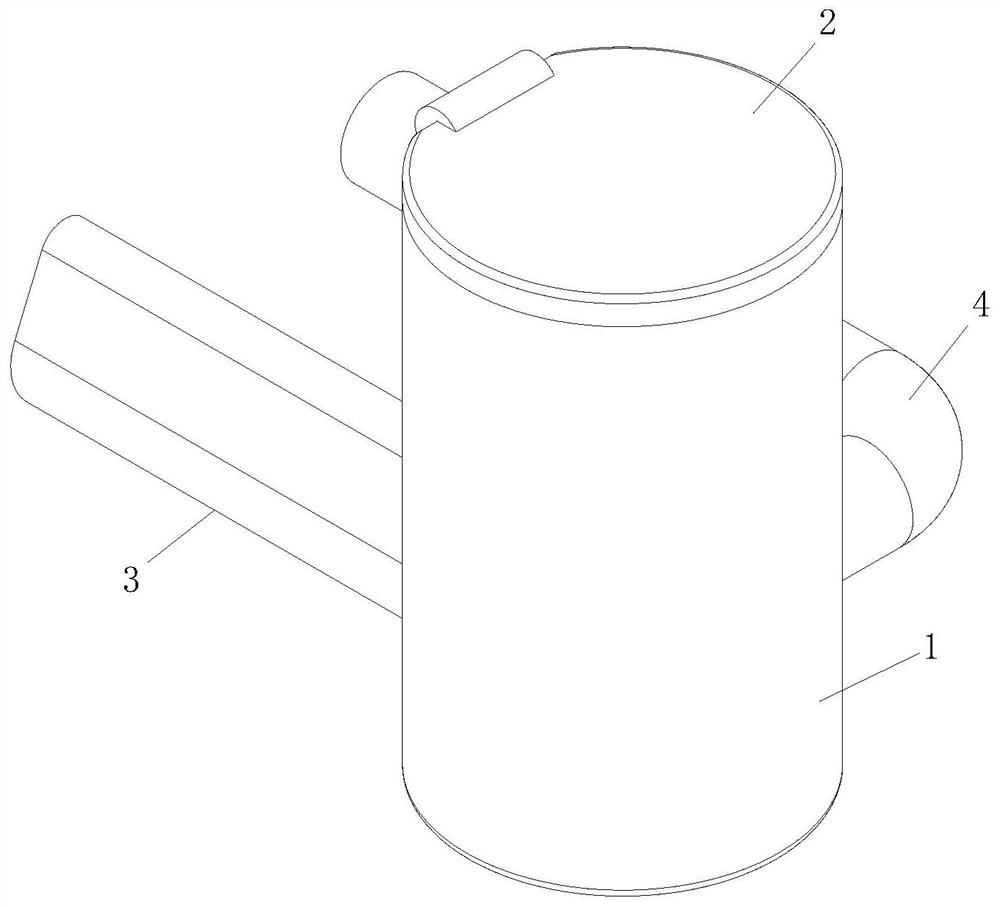 An automatic smoke extinguisher for new energy vehicles