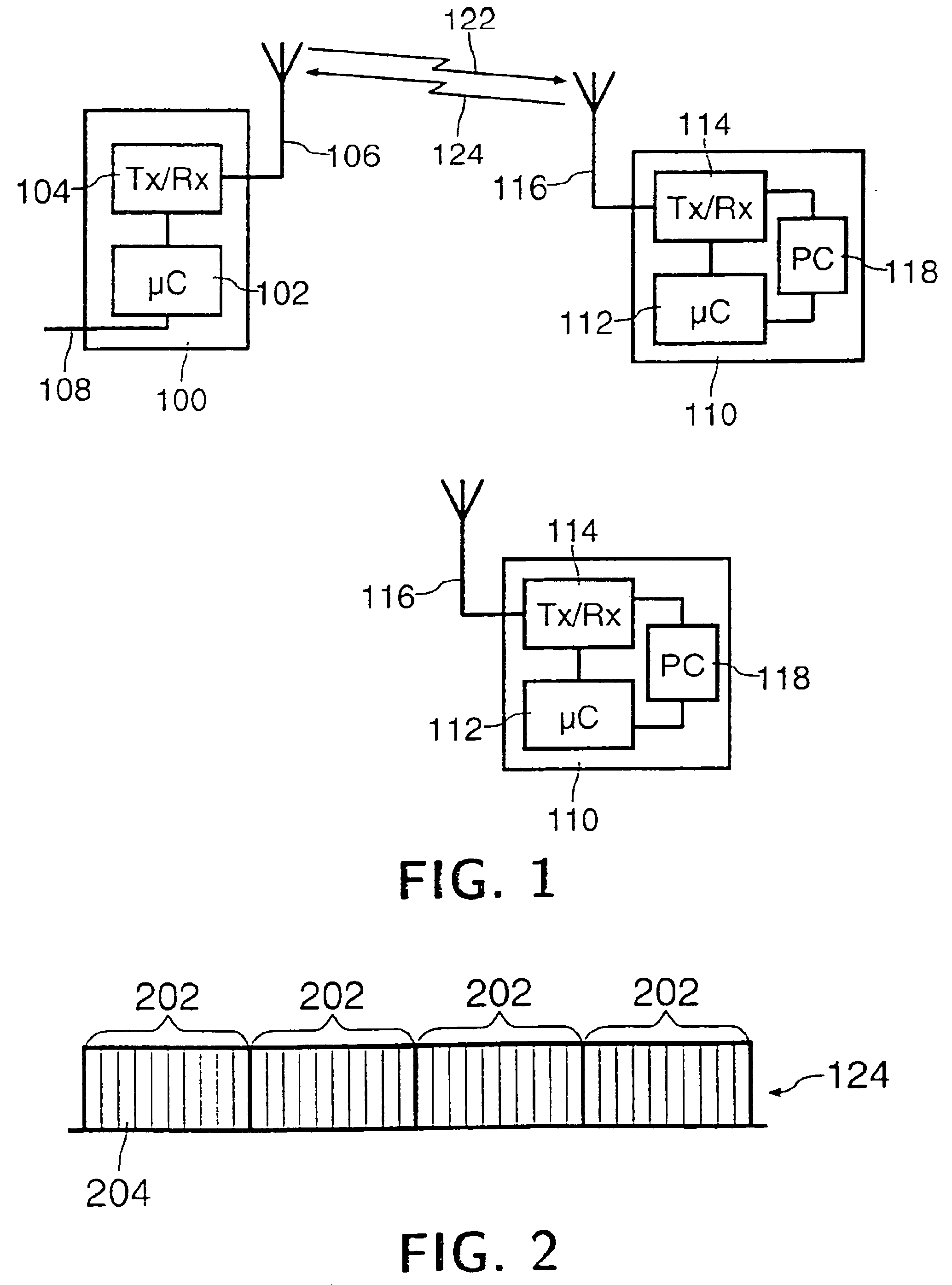 Radio communication system with request re-transmission until acknowledged