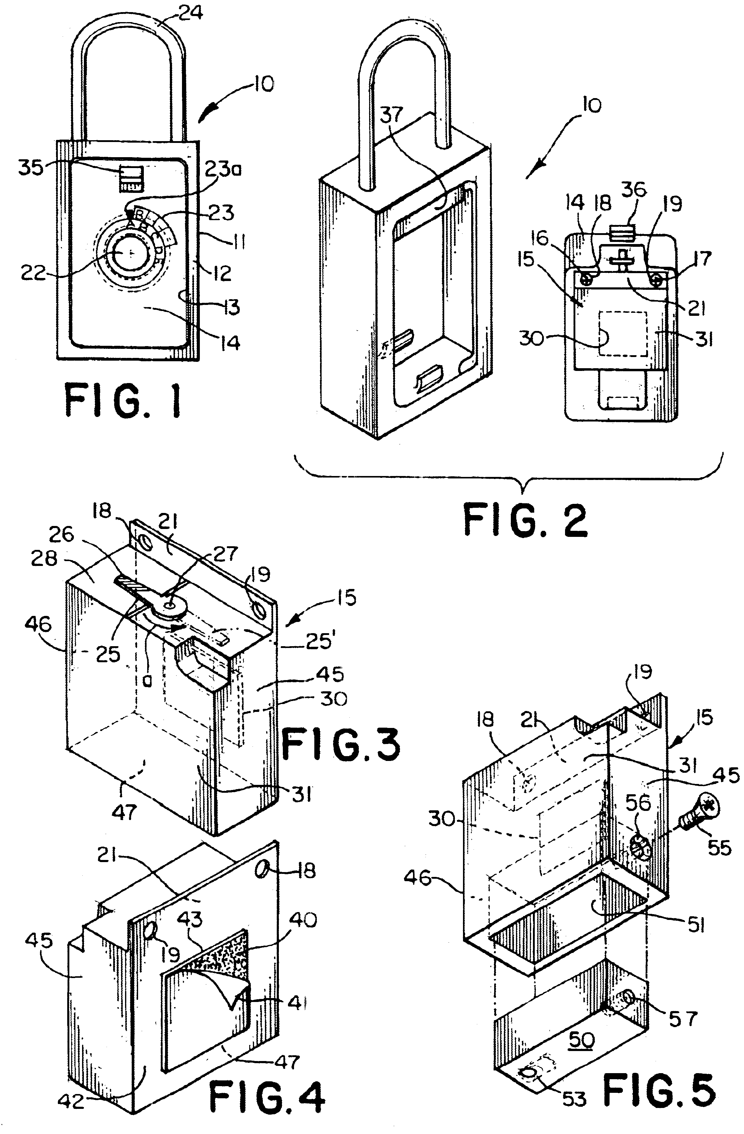Lock box device