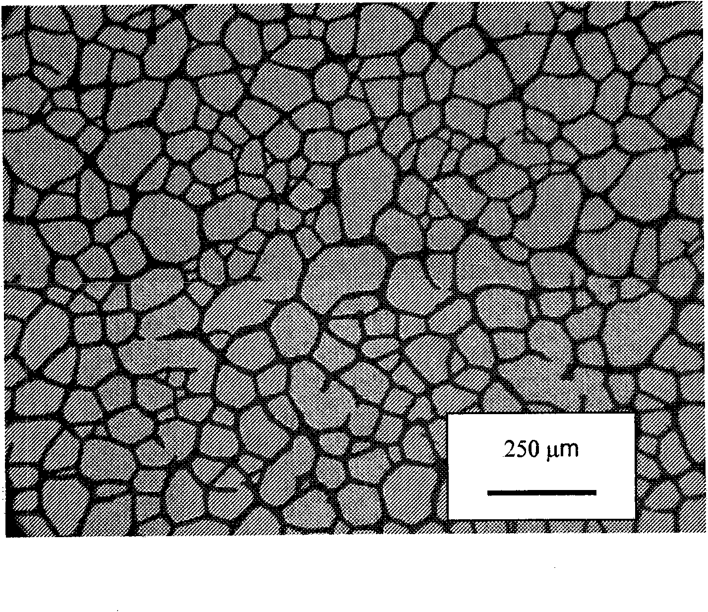 Microstructured material and process for its manufacture