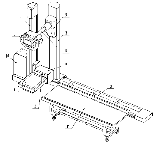 Digital X-ray imaging device and system nonuniformity correcting method thereof