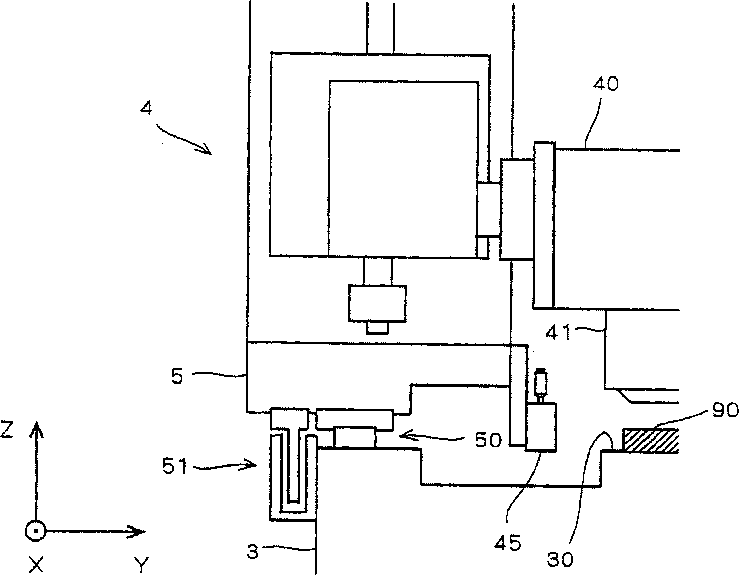 Base plate processing device
