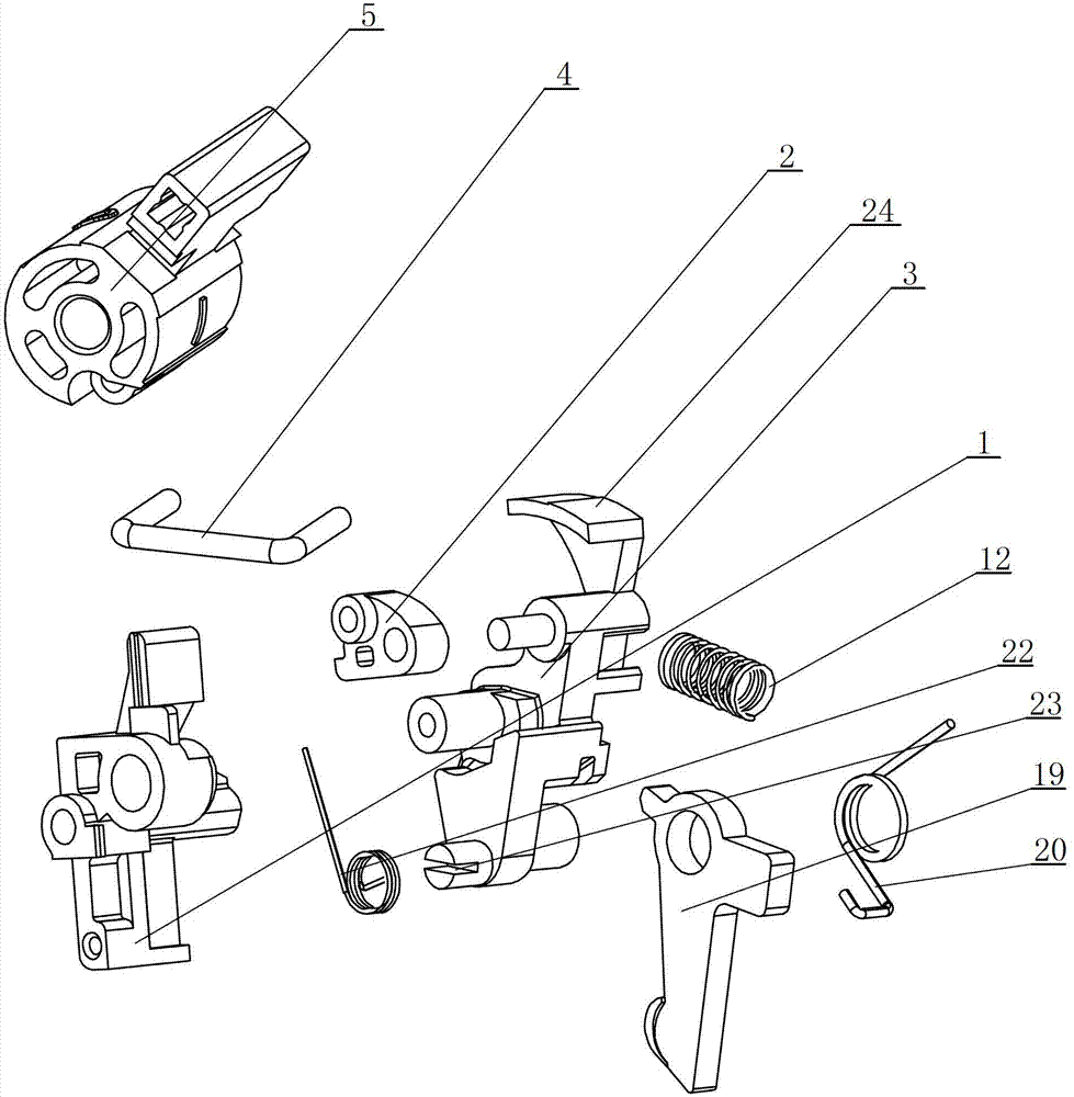 Easily-assembled small circuit breaker and operating mechanism thereof