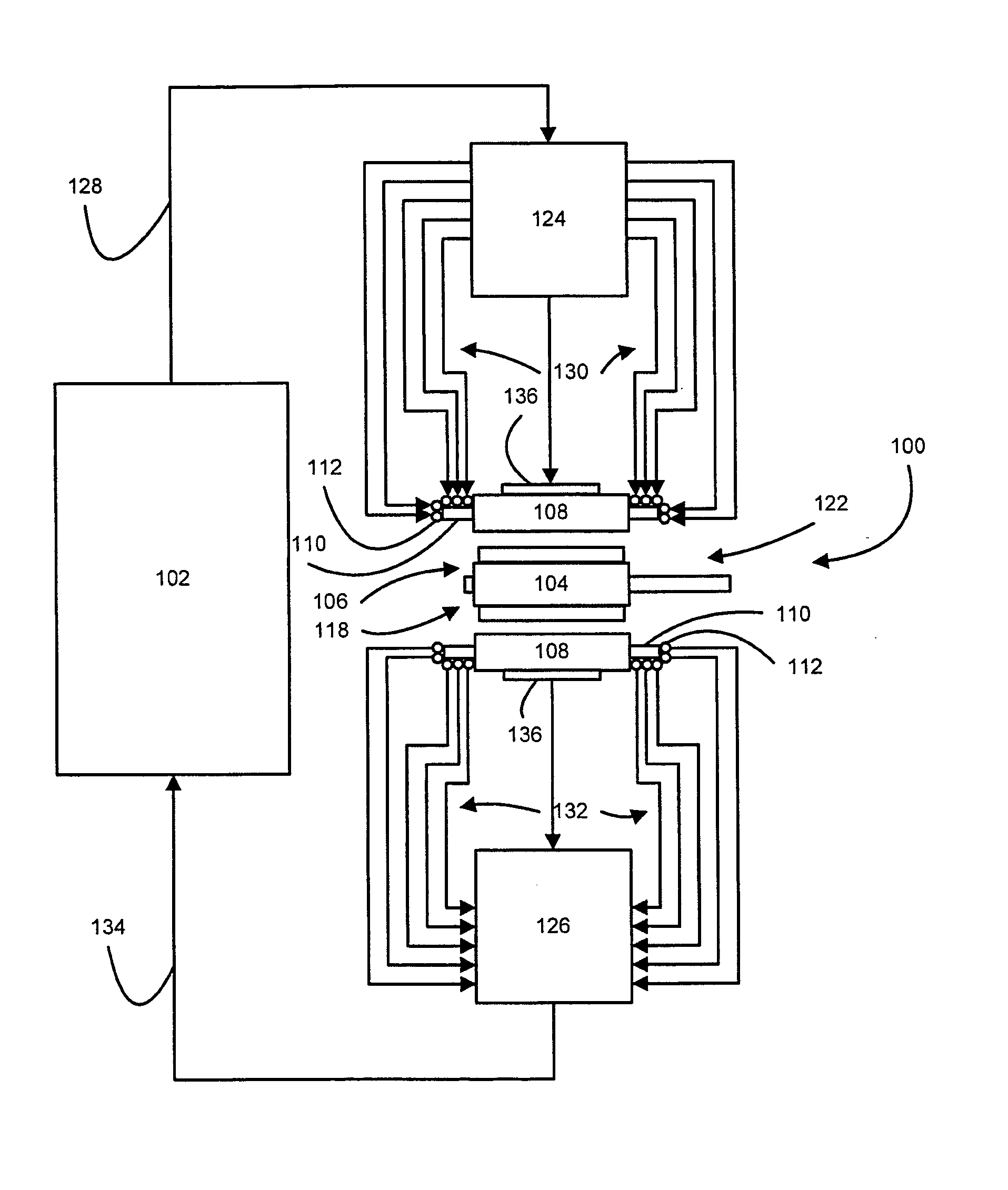 Method and apparatus for heat removal from electric motor winding end-turns