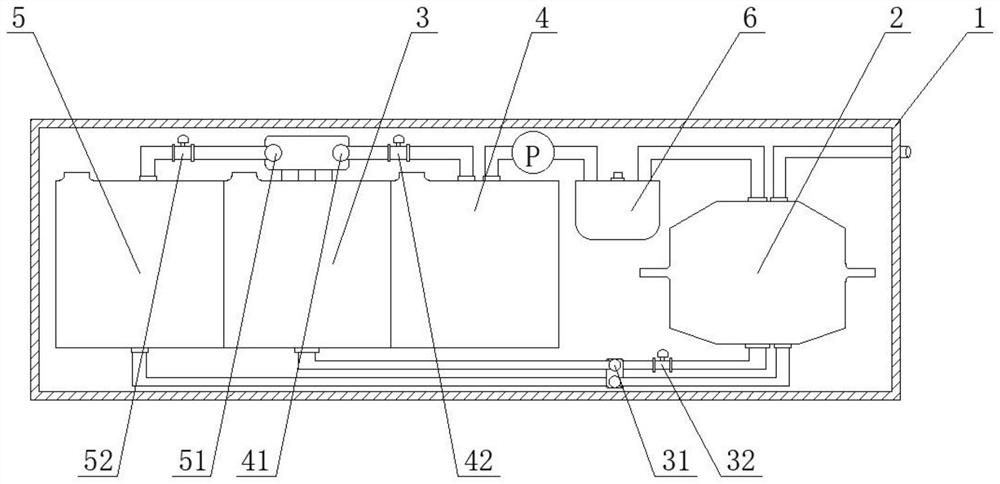 Self-heating type methanol reforming hydrogen production device based on fractal structure and control method thereof