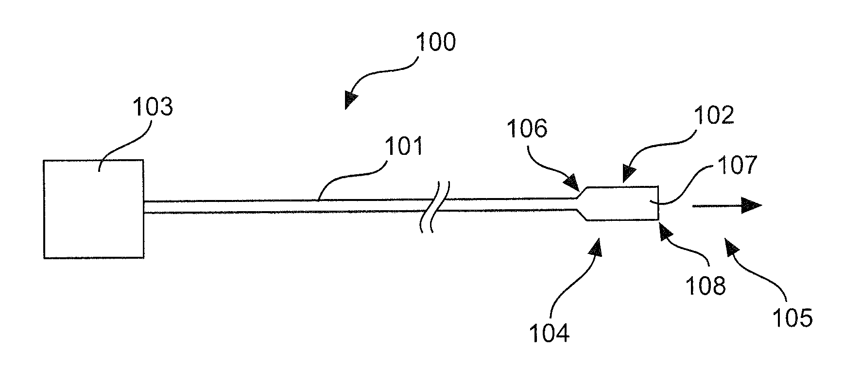 Weight apparatus for a waveguide, probe apparatus, and method for manufacturing a weight apparatus
