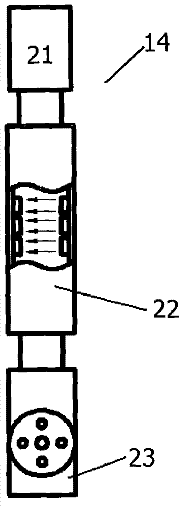 Rare earth high-efficiency strong magnetic anti-scaling device