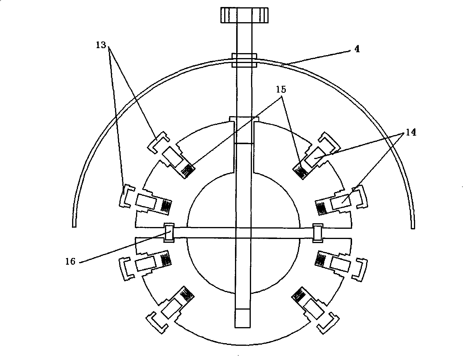 Three-degree-of-freedom-motion permanent magnetic spherical step motor