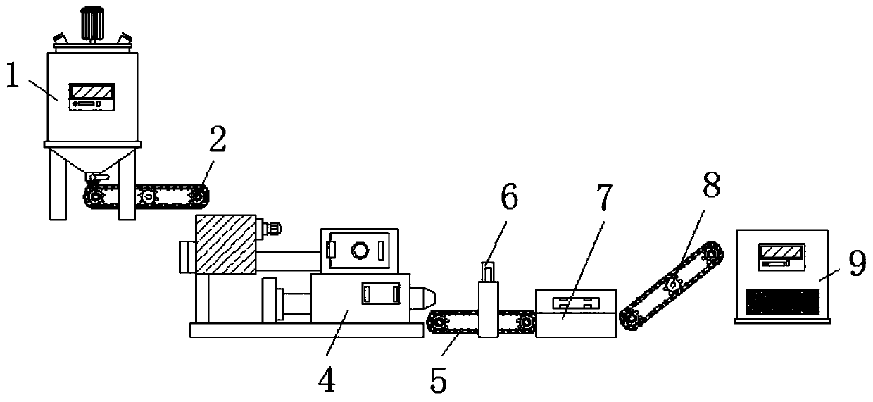Freezing-resistant sintered thermal insulation brick production line and production method