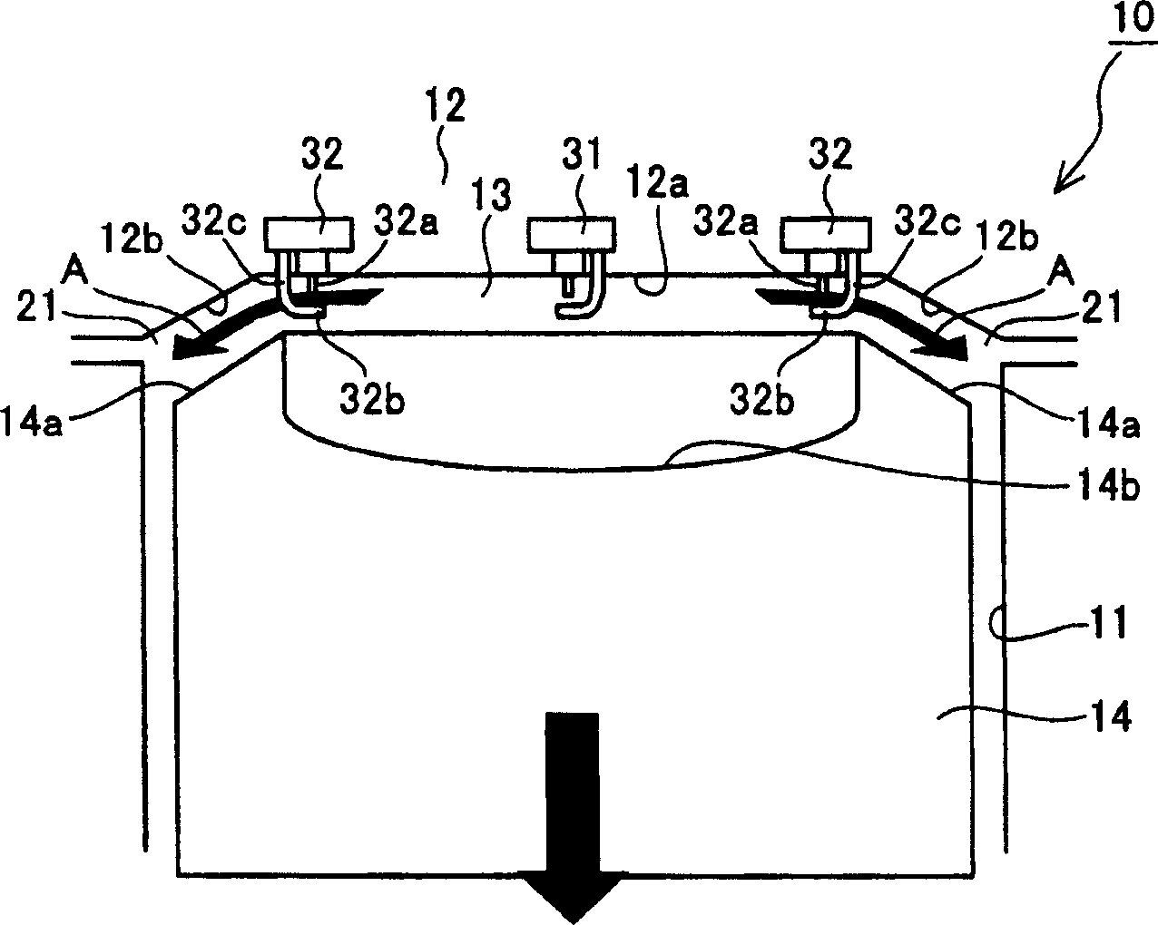 Multi-spot combustion engine