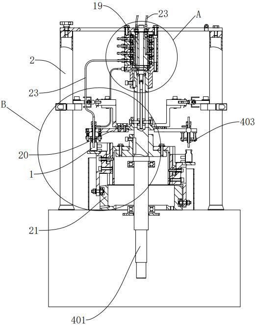 Rotary medicament packaging machine