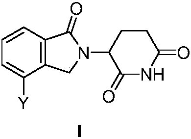 3-site substituted (1-iso-indoxoline-2-base)piperidine-2,6-thiazolidinedione and synthetic method thereof