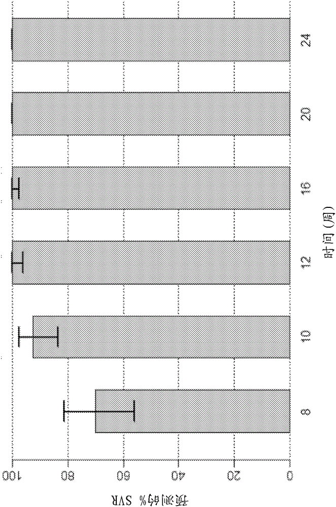 Combination of two antivirals for treating hepatitis C